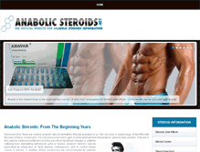 Tablet Screenshot of anabolicsteroids.net